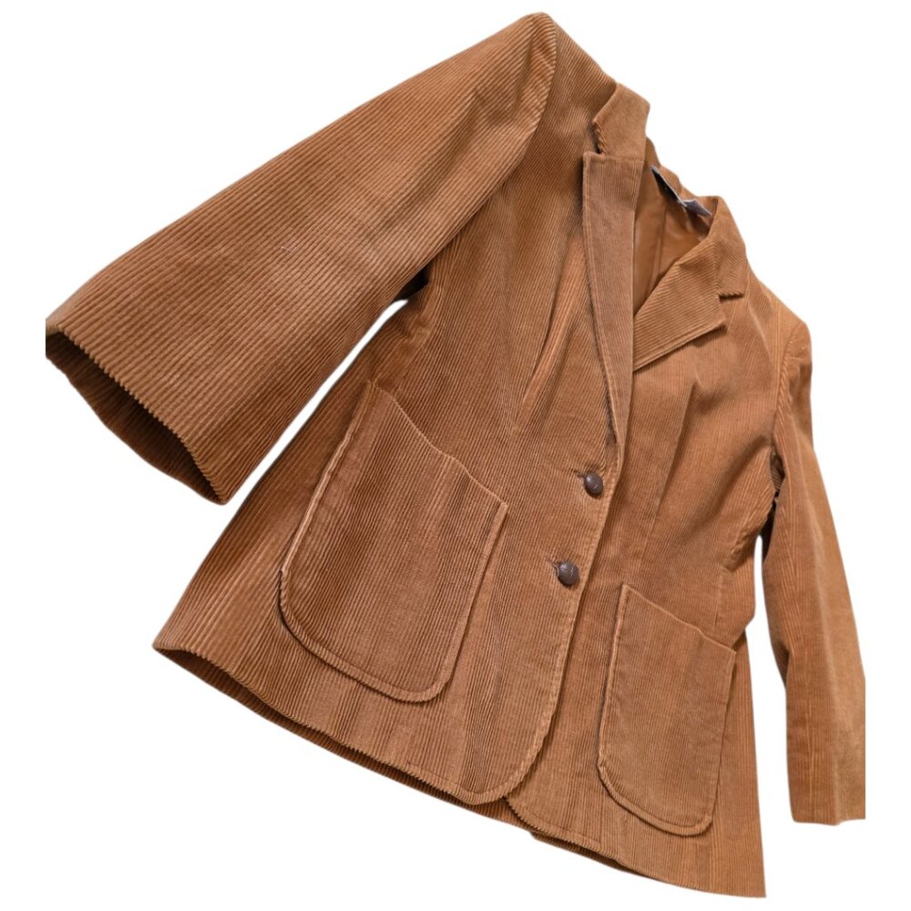 Camel Corduroy Blazer– Like New - Picture 2 of 4